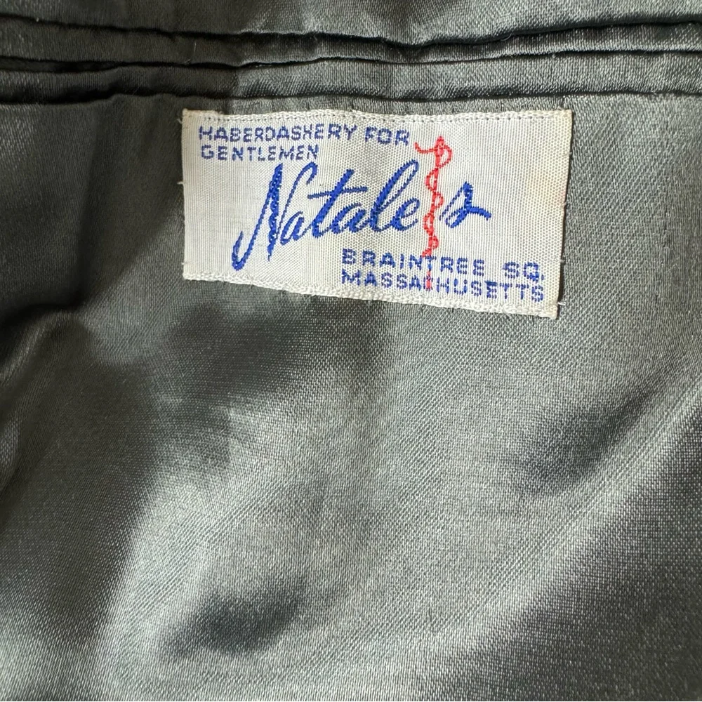 Mens Henry James Ltd Vtg Italy Cashmere Wool Three Button Long Overcoat Gray 42R - Picture 5 of 15